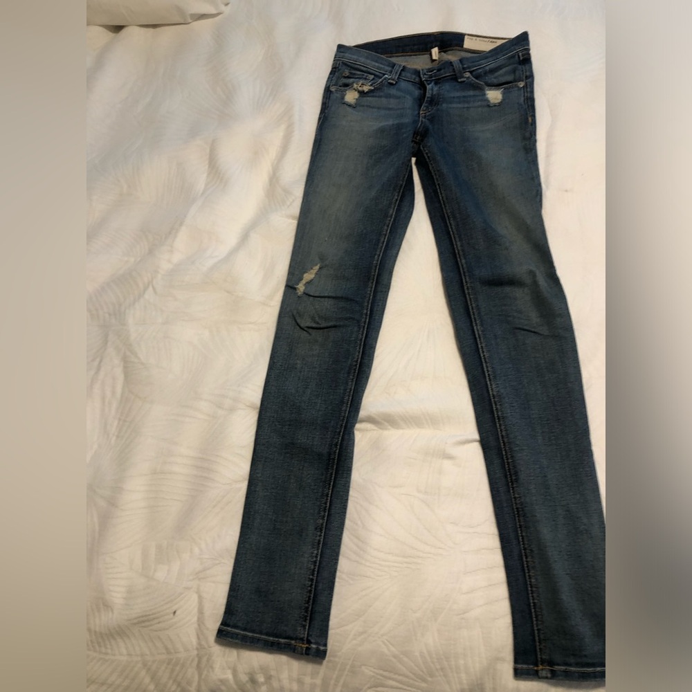 Rag & bone distressed jean